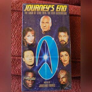 NWT Star Trek Journey's End. The Saga of Star Trek: The Next Generation VHS